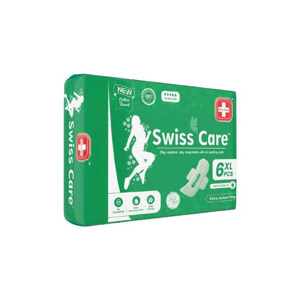 Swiss Care Women's Secure Night Sanitary Pads